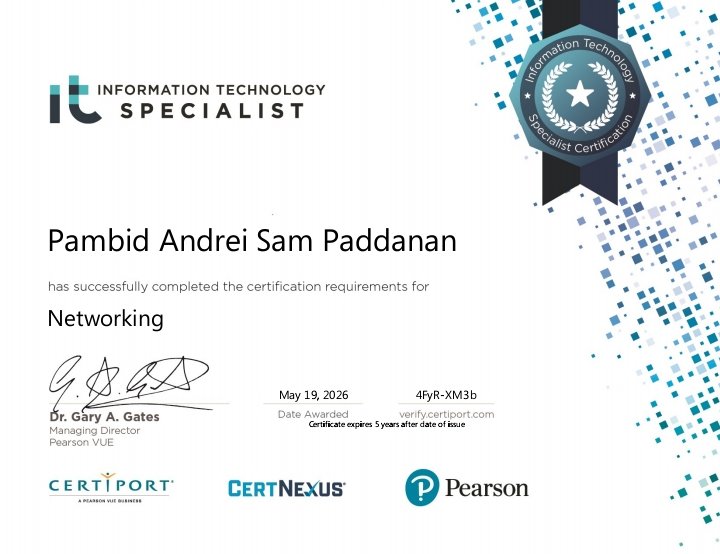 Certification